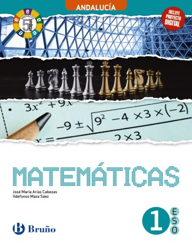 MATEMATICAS 1ºESO MONOVOLUMEN 5 ETAPAS ANDALUCIA 2